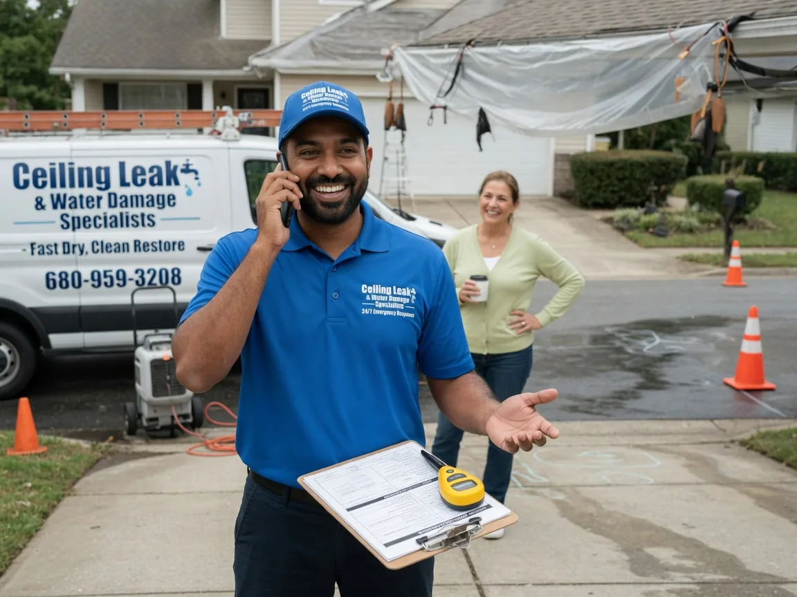Ceiling Leak Cleanup Ohio, IL FAQs